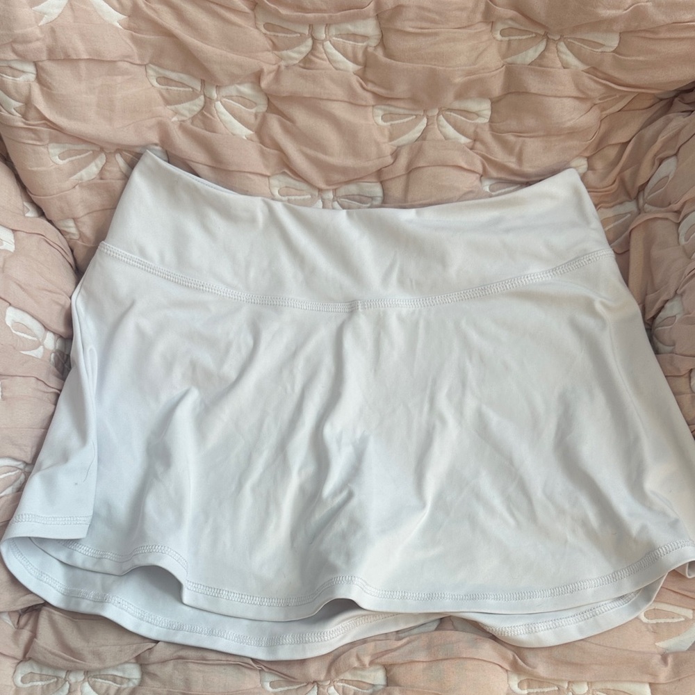 White Skater Skirt